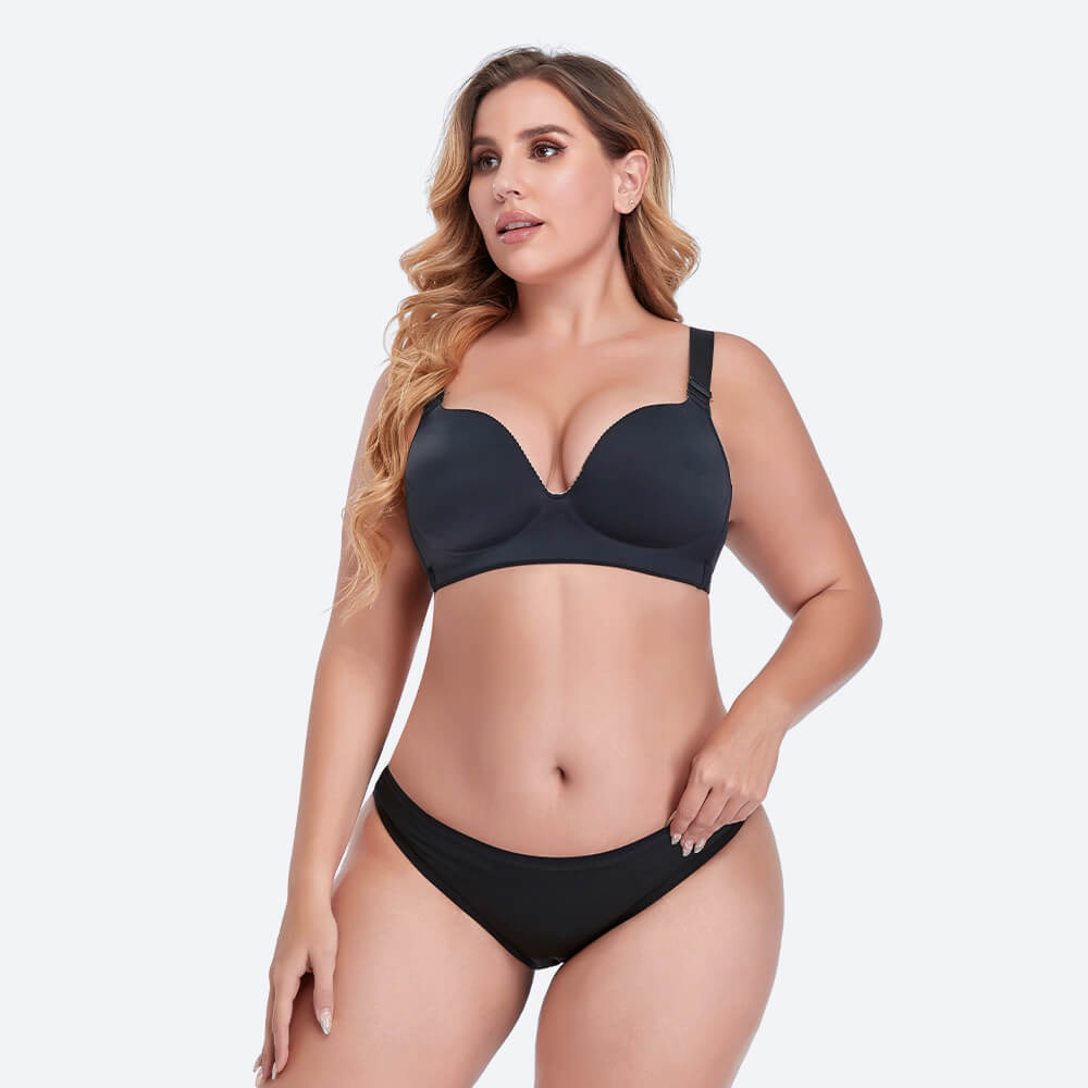 Classic bikini period underwear with high elastic waistband