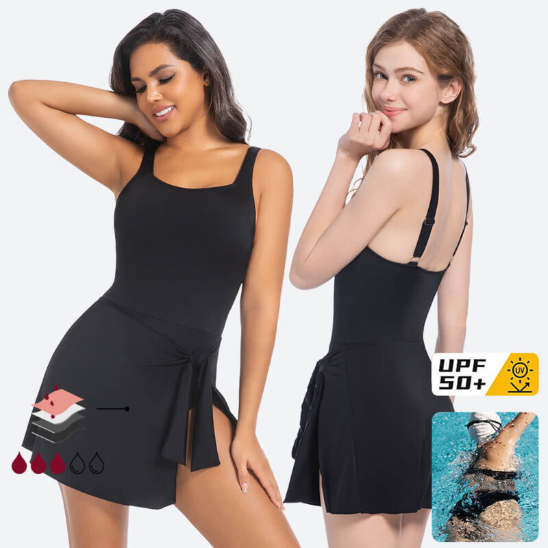 one piece period swimdress ly3089 (14) one piece period swimdress
