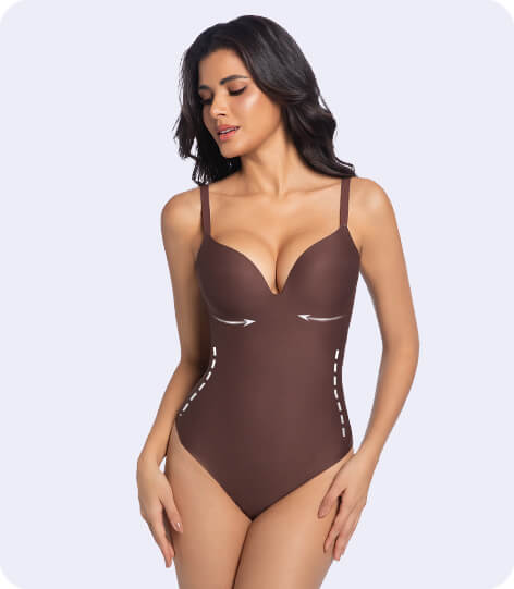 adjustable straps shapewear