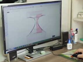 Custom period underwear design and pattern making.