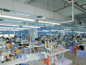 Professional sewing line for functional underwear OEM.