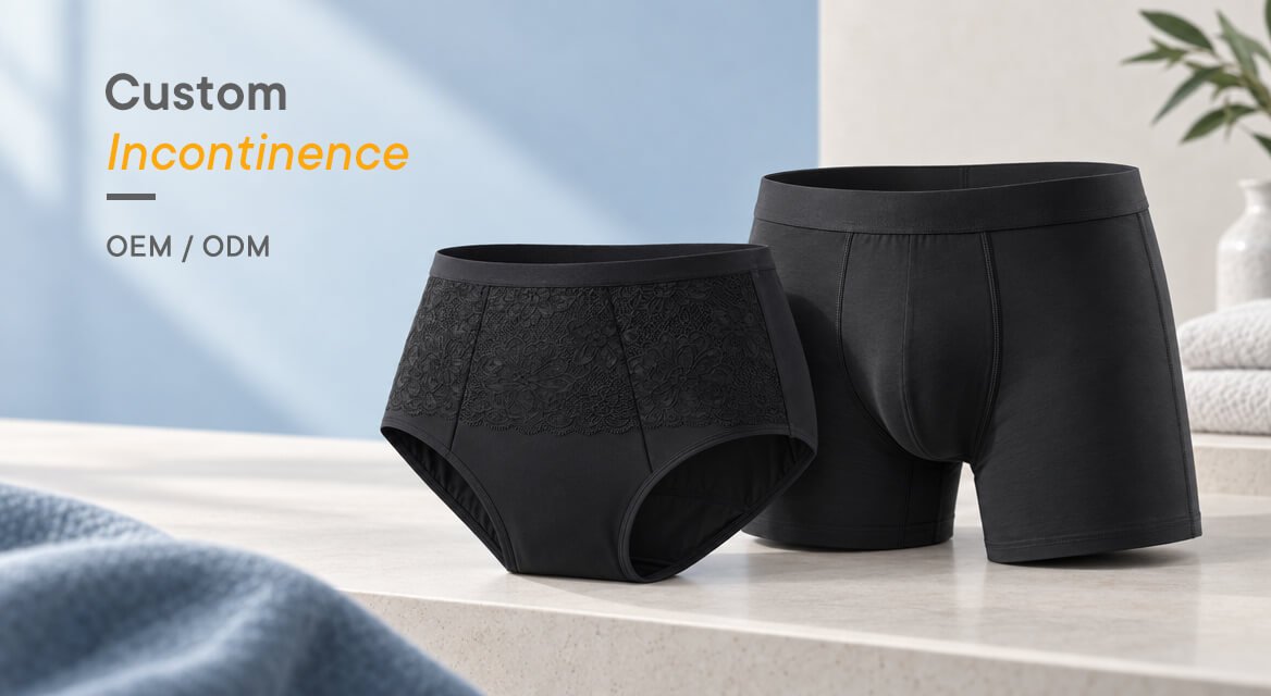 Custom Incontinence Underwear OEM ODM Manufacturing