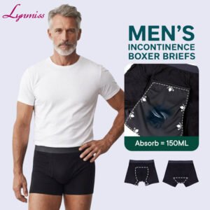 150ML Men’s Incontinence Boxer Briefs LY1966