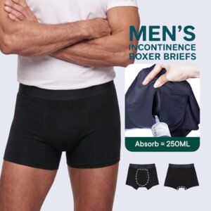 High Absorbency Men’s Incontinence Boxer Briefs LY1888-1
